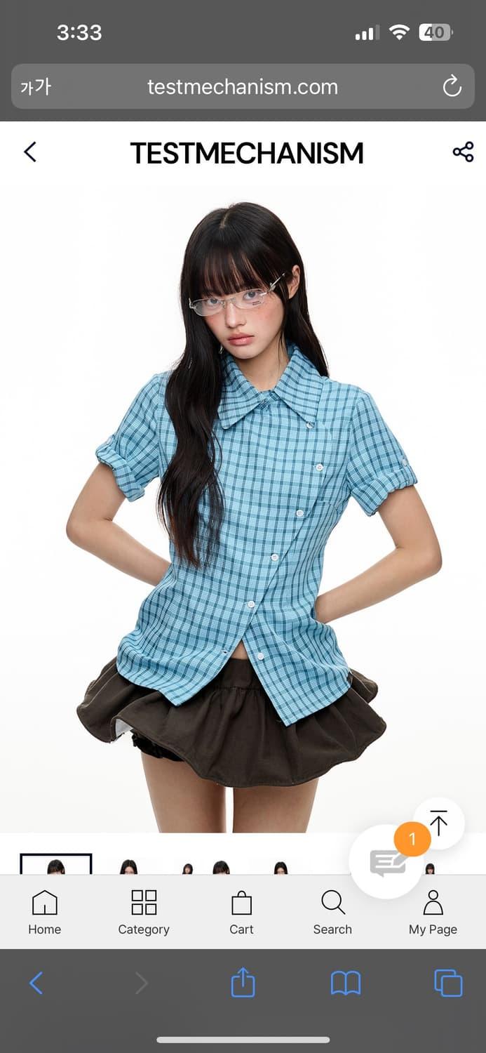 테스트메카니즘 diagonal shirt 셔츠 | 후루츠패밀리