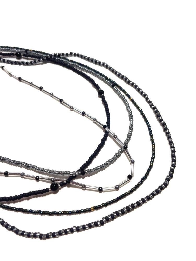 [키치키치야야] 다크라인 레이어드 목걸이 001~005