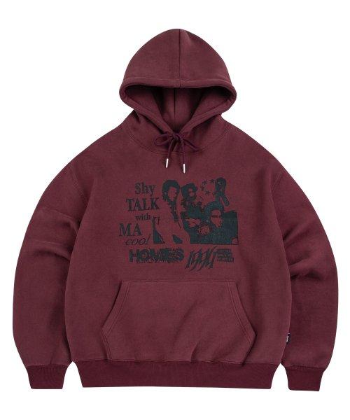 [기모/논기모]피치스킨 1994 호미스 후드 - 버건디