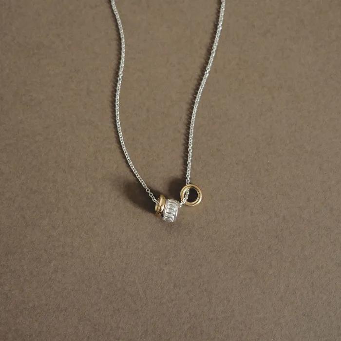 DOUBLE VERA ETERNITY NECKLACE