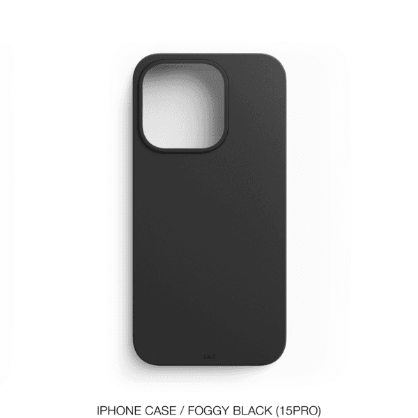 LAYERED SOLID CASE / FOGGY BLACK (15PRO)