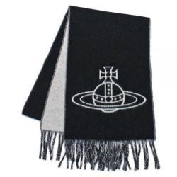 VIVIENNE WESTWOOD 비비안웨스트우드 TWO SIDE SINGLE ORB SCARF 81030006 W0023 N401 투 사이드 싱글 스카프