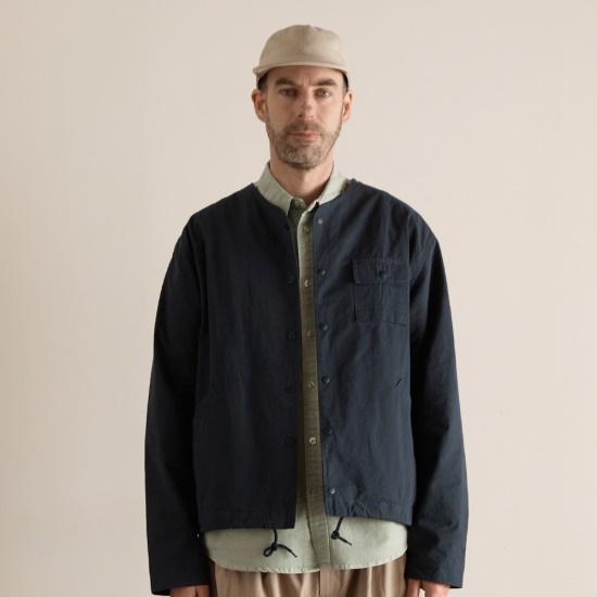 CLASSIC ROUND JACKET (NAVY)