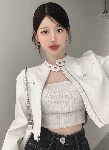 [최저가/가격실화?!]디케 유니크 Y2K 노카라 크롭 레더자켓 라이더자켓 봄아우터 가을아우터 가을자켓(아이/브라운/블랙)