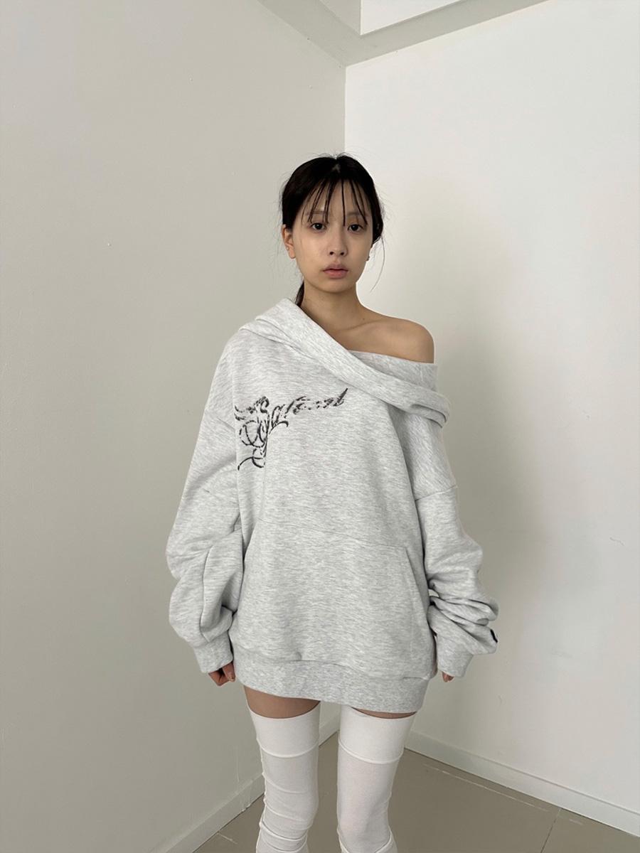 Drape hoodie