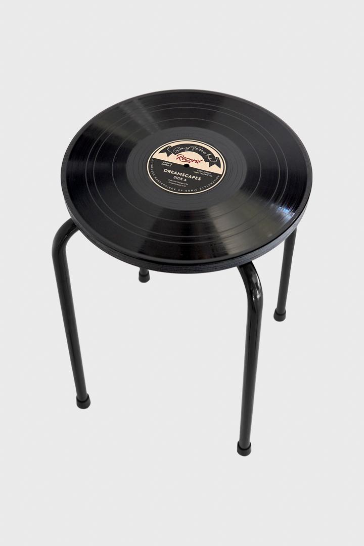 SAY TOUCHÉ VINYL STOOL (BLACK)