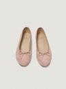 Shy Pink Ballerina Flats