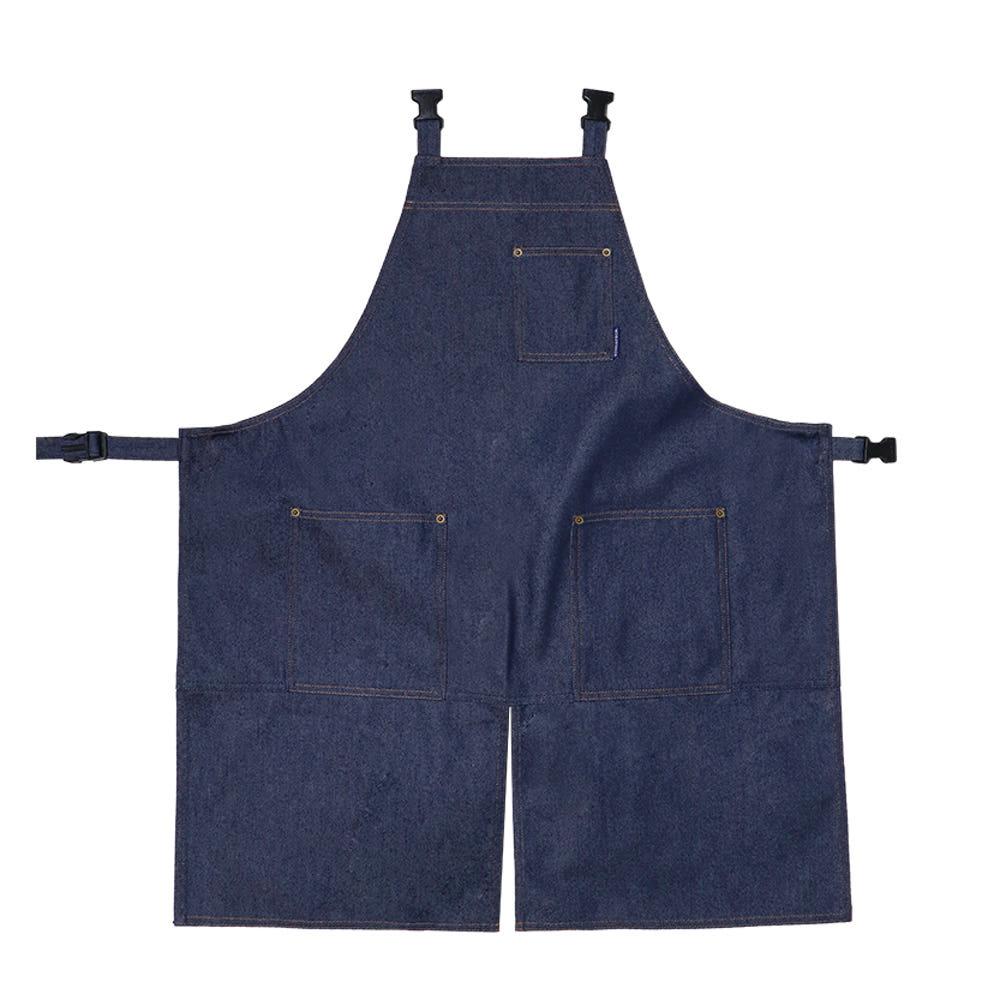 [이니셜자수 무료] H-STRAP (DENIM) 바리스타앞치마 카페앞치마 데님앞치마