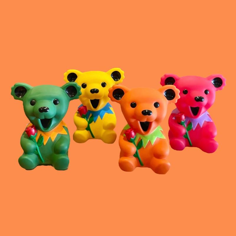 [Grateful Dead Bear] Coin Bank 4 Types