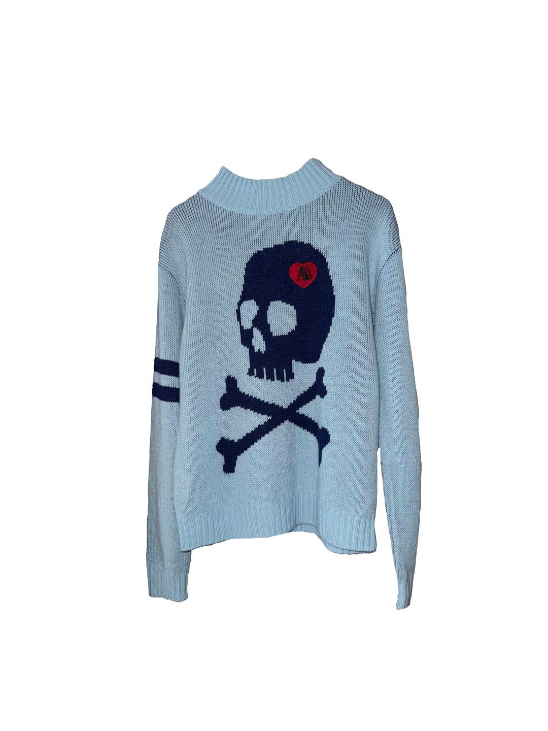 Skull Embrace Knit Sweater