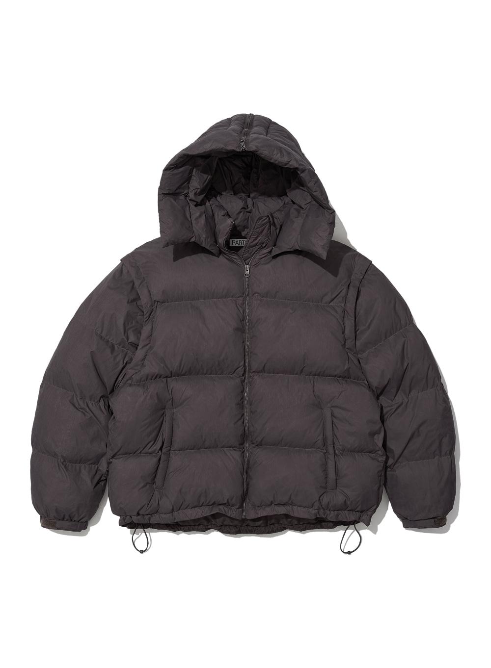 [WOMEN] 3M THINSULATE TRANSFORM HOODED PARKA_BROWN