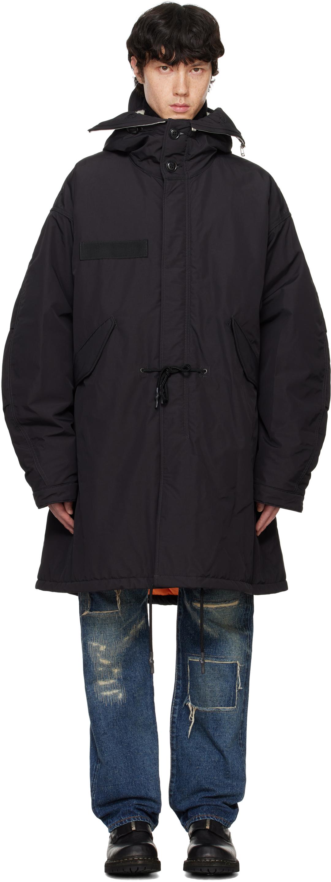 Black C.P. Company Edition Goggle Coat