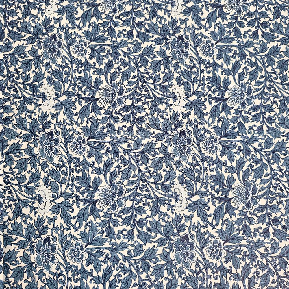 [수입 포장지] 따소띠 플로렌자 블루 고급선물포장 북바인딩 돌잔치선물포장 생일선물포장