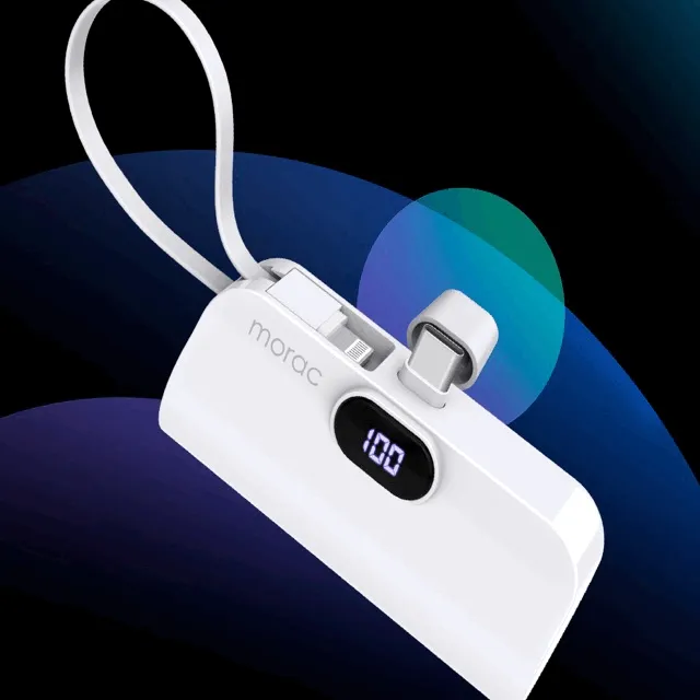 [8/15까지 단독특가!]💖2in1 도킹형 디스플레이 보조배터리 C타입 8핀💖 삼성 갤럭시 아이폰 아이패드 에어팟 버즈 휴대용 여행용 거치형 수학여행 미니 보조배터리 생일 선물