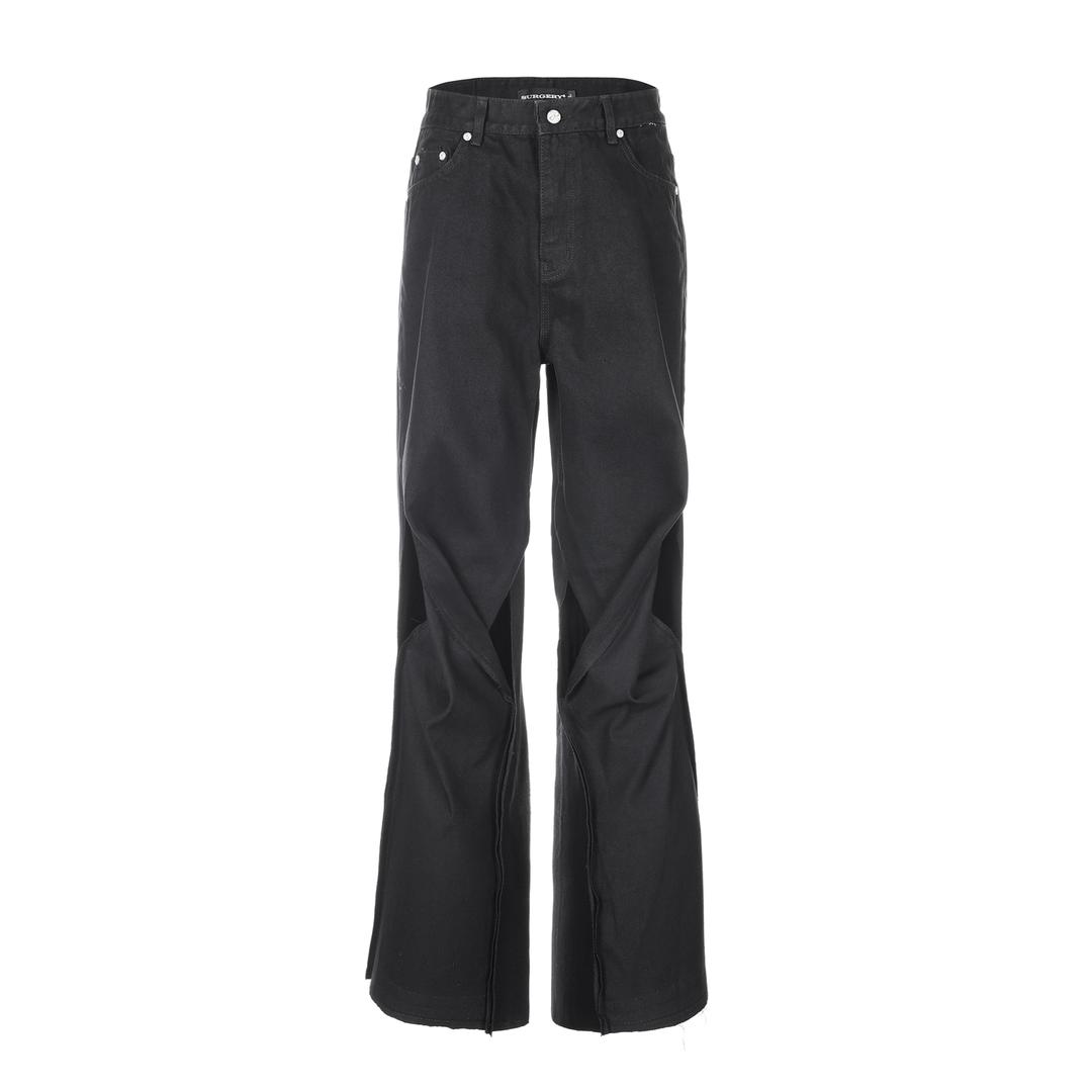 surgery front twisted pants 'black'