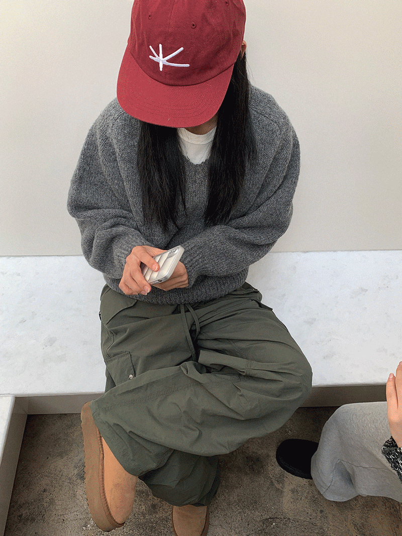 Roper alpaca V knit (5 color)