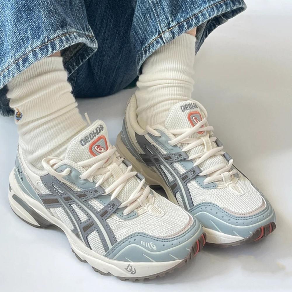 아식스 젤 1090 그레이 블루 오렌지 gel 1090