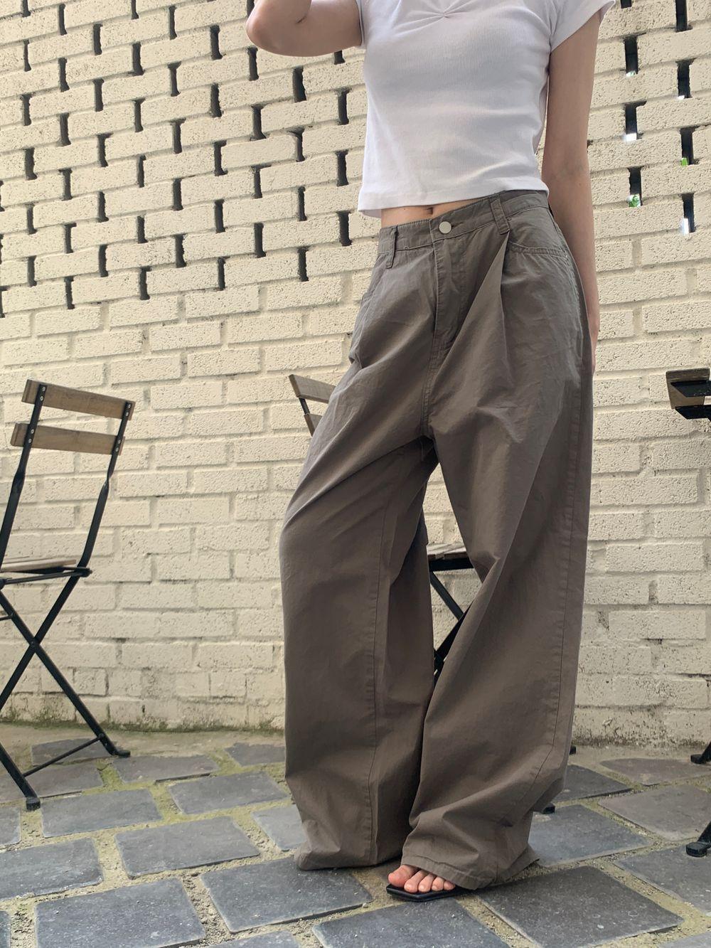 마일로 코튼 팬츠