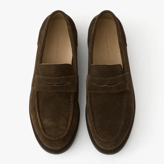 뉴 러그 로퍼 R24H212 (브라운 스웨이드)