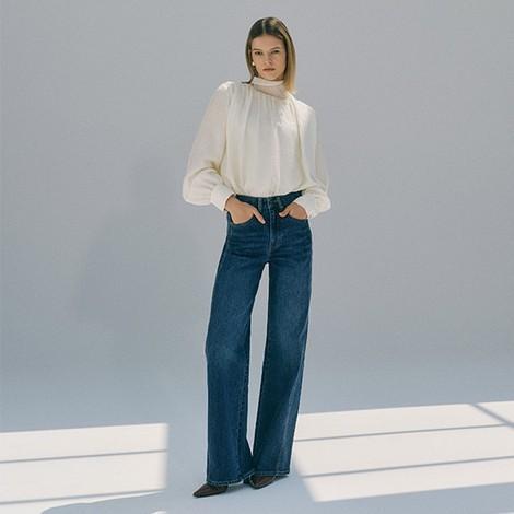 [최초가119,000원]25FW 헤리티지 커브드 데님