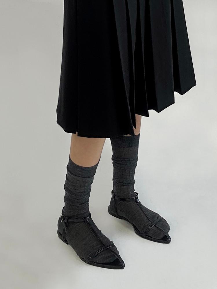 FRIDAYJAZZ  골지 메리노울 울 삭스