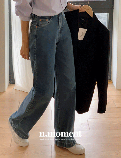 니썸 [단독] [🏆7천장돌파][n.moment]에센셜스트레이트데님팬츠/에센셜스트레이트코튼팬츠 - 3color (숏,롱)