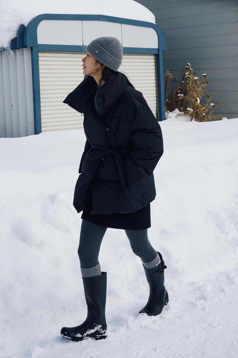 LAMEREICOMPANY - [4차 리오더]High-Neck Goose Padding[LMBEWI24PD901]-Black