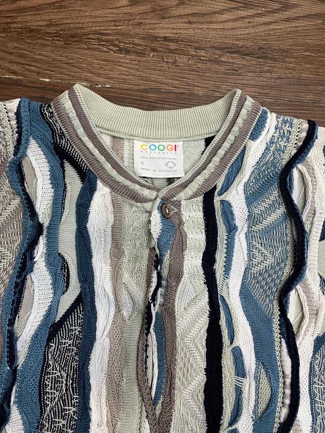 S 쿠지 COOGI 케이블 반팔 니트 | 후루츠패밀리