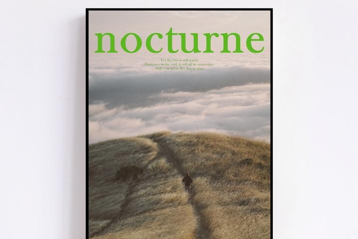 홈카페 감성포스터  #185 Nocturne 녹턴 방꾸미기