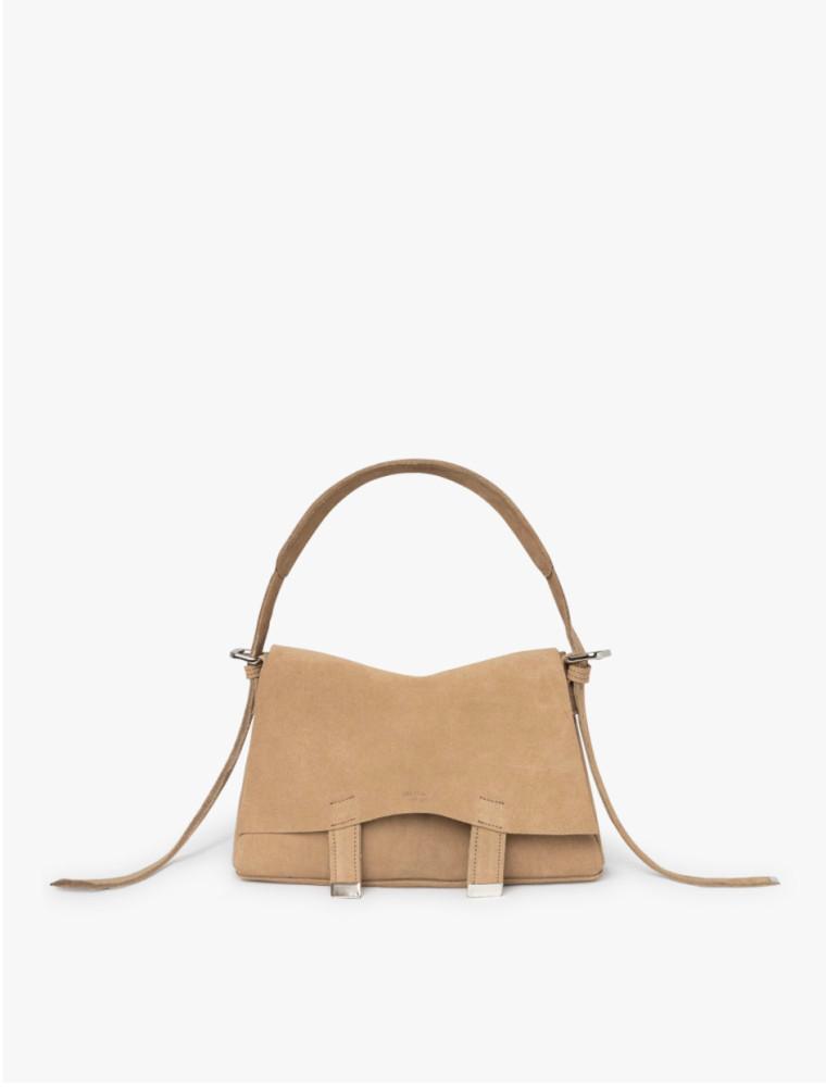 GABRIEL FOR SACH Safari Small Suede Leather Bag Sand 가브리엘 포 삭 사파리 스몰 스웨이드 레더 백 샌드