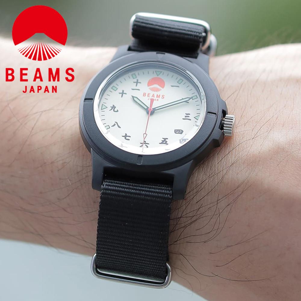 BEAMS JAPAN 빔스 재팬 Original 오리지널 한문 숫자 워치 손목시계