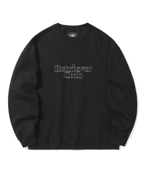 STITCH CREWNECK [BLACK]