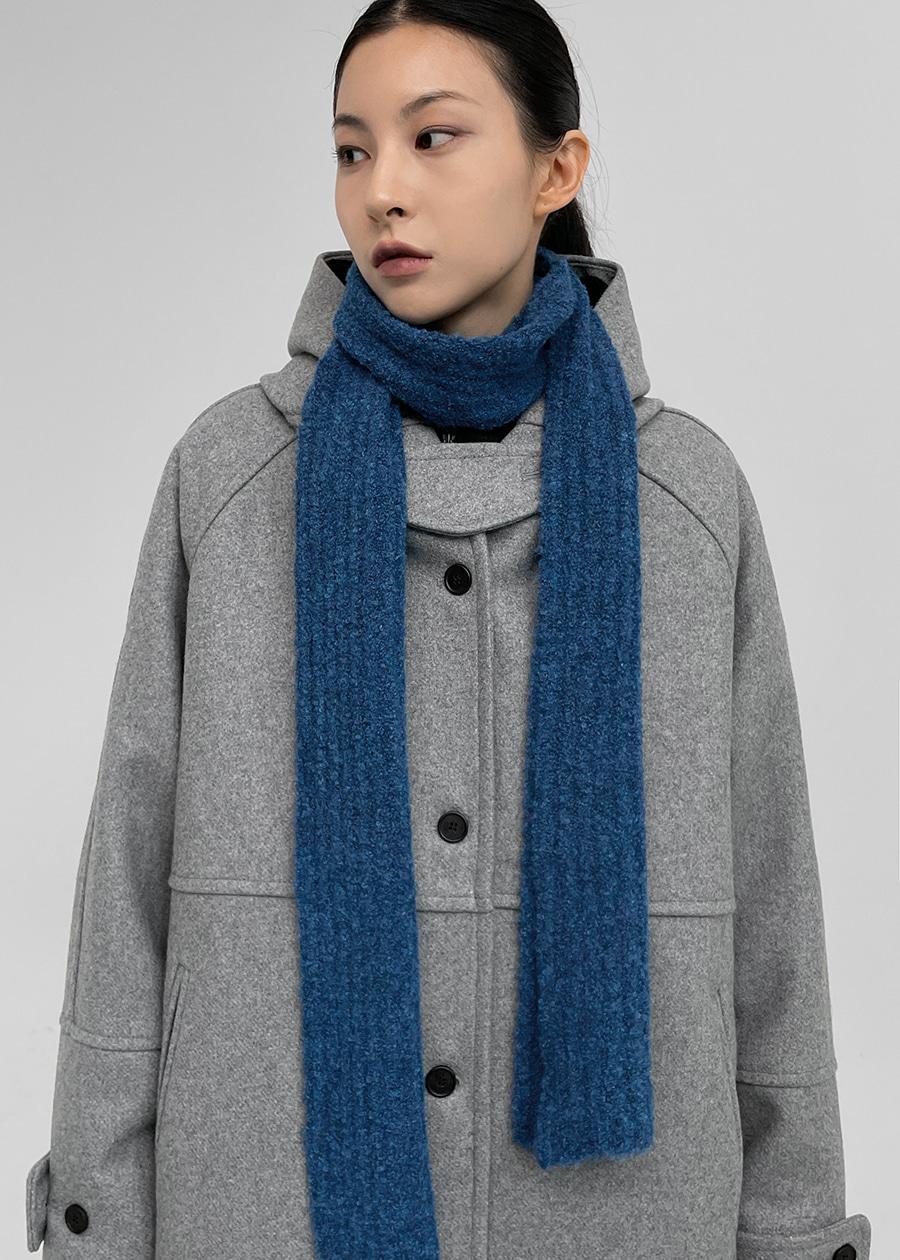 블랙업 [MADE] 크눙 부클 니트 머플러