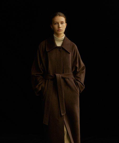 [Woman] 울리치 트렌치 맥코트_Deep Brown