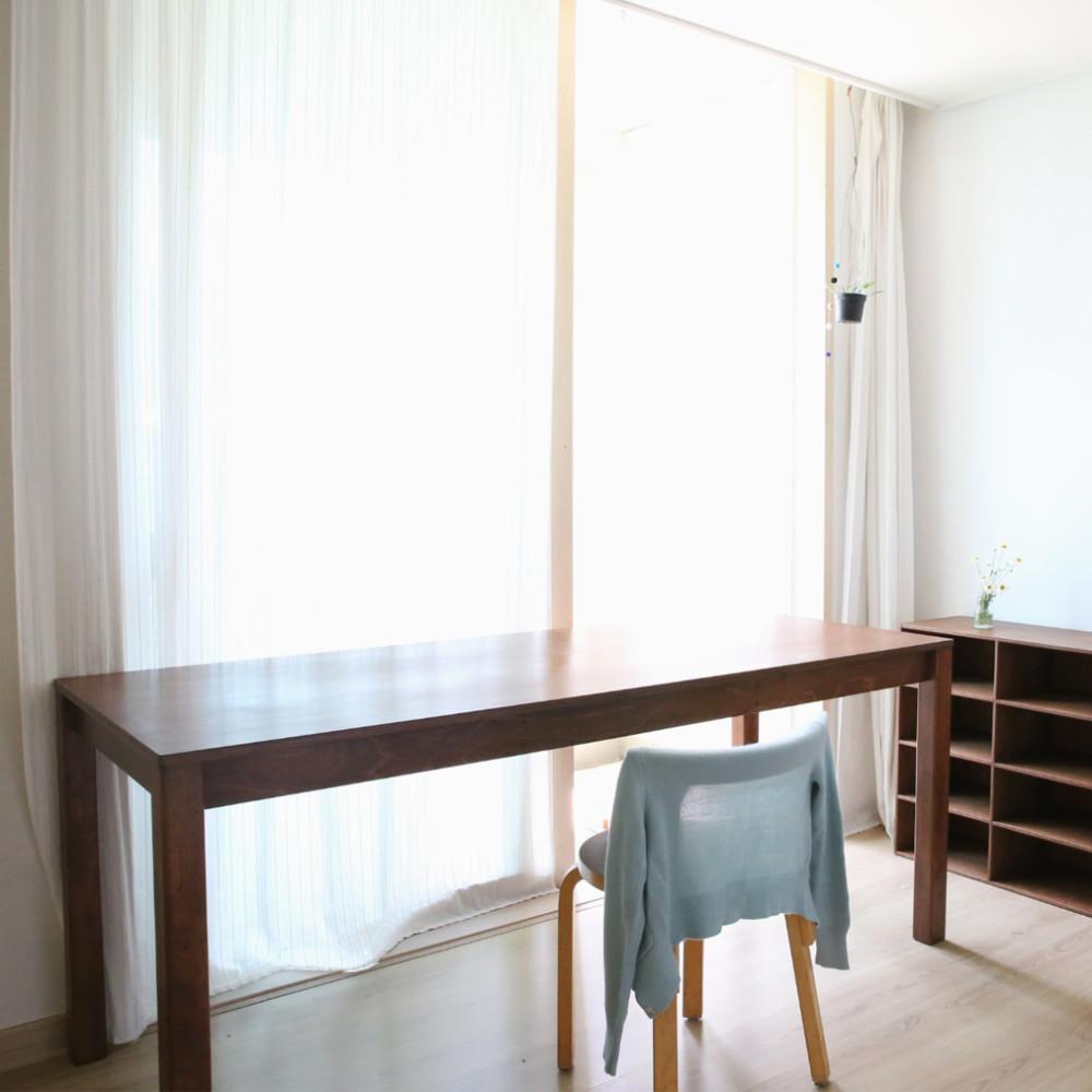 [심소자] 자작합판 책상 1800 (브라운)