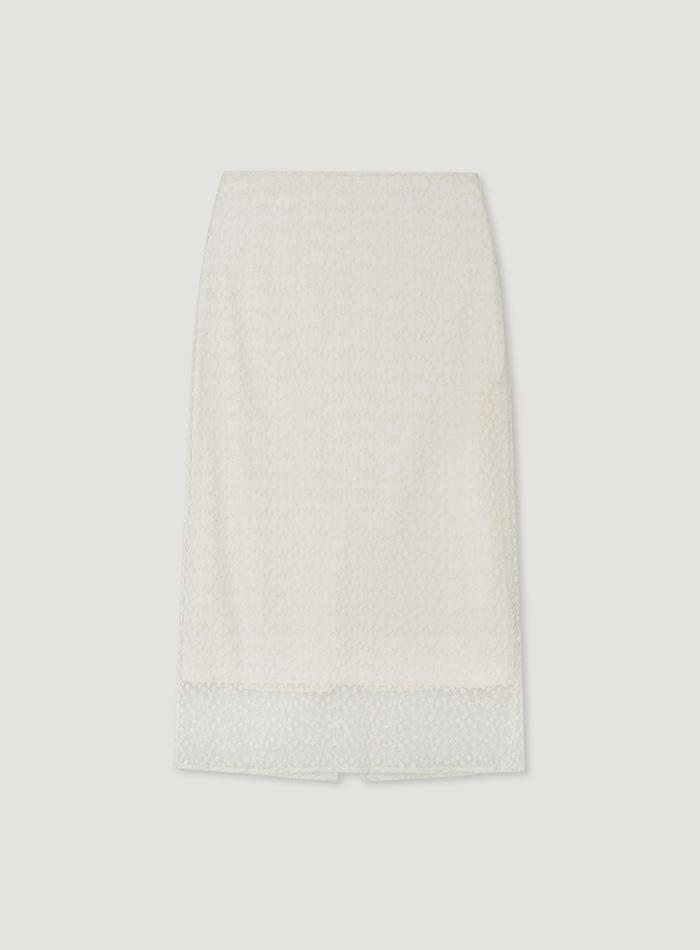 ROSY LACE SKIRT_NATURAL