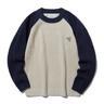 Color Block Raglan Knit_Navy_KN126