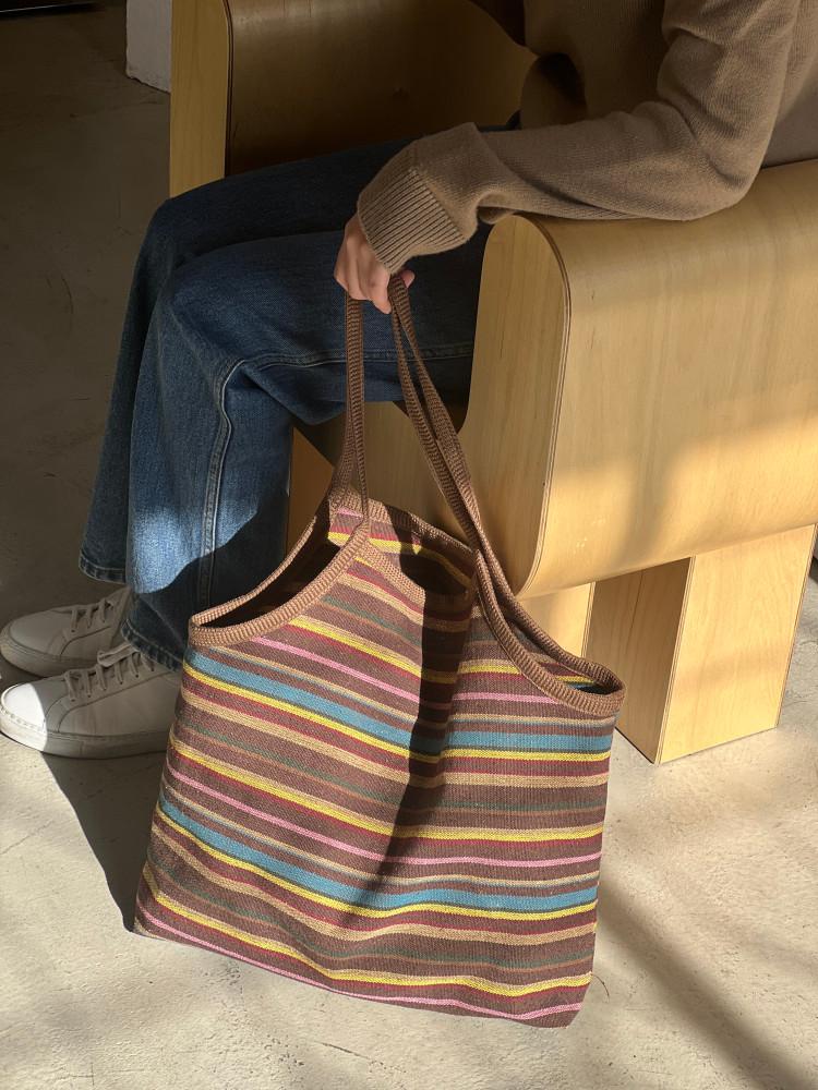 가벼운 빅백 보부상가방 캔버스 휘뚜루마뚜루 숄더백