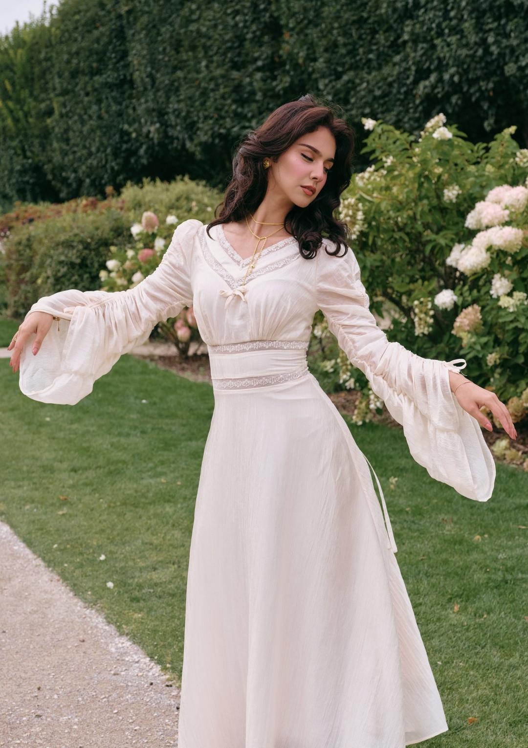 Flowing Light Hymn Dress - In-stock / XS