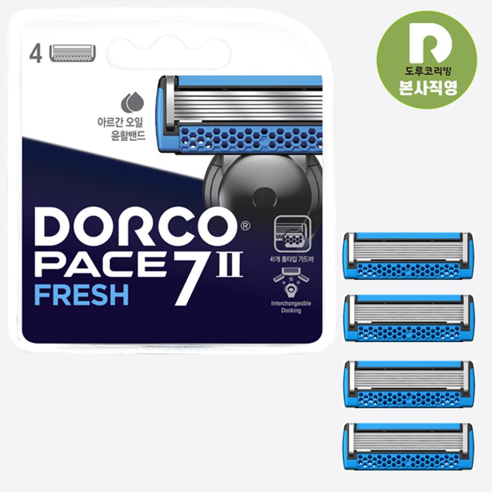 도루코 페이스7II 프레쉬 면도날(4입)