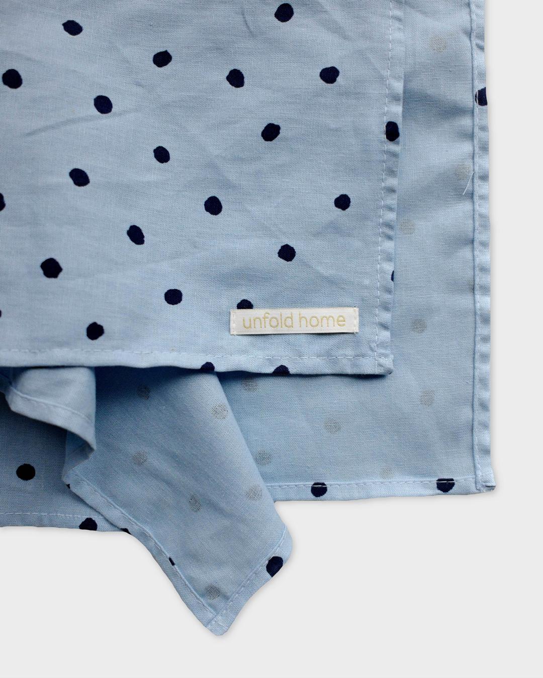 Dot kitchen cloth (blue)