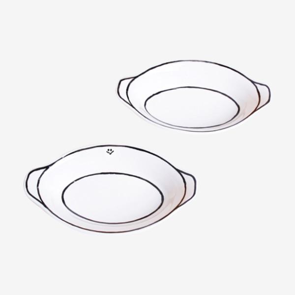 투디포터리 | 드로잉 그라탕 접시