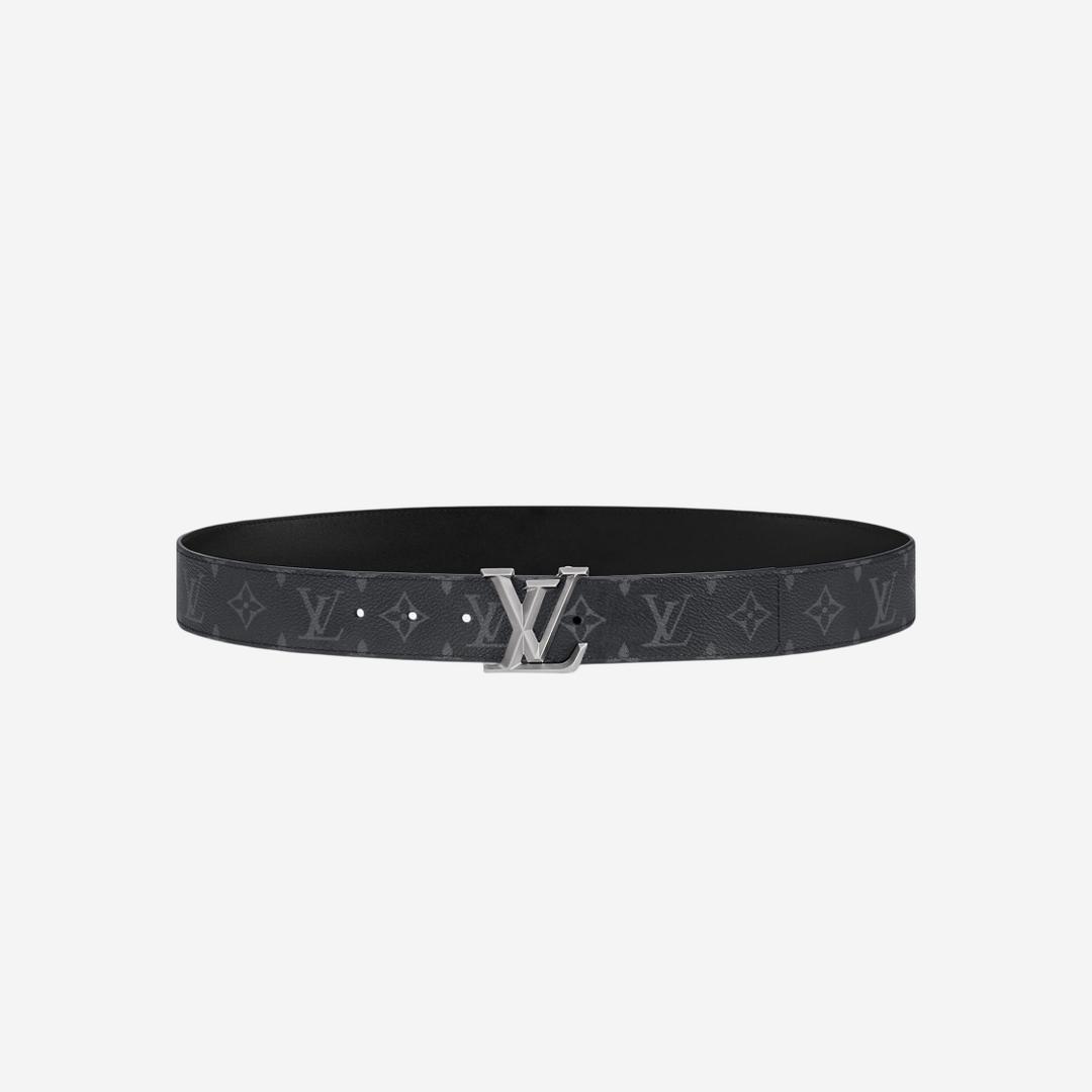 Louis Vuitton LV Pyramide 40mm Belt Monogram Eclipse Ruthenium
