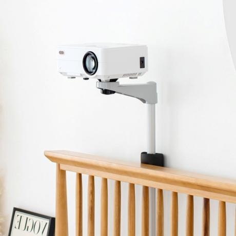 로베코 BS-1C PRO 빔프로젝터 틈새 거치대 쇼파뒤 스탠드 미니빔 이동식 삼각대 받침대
