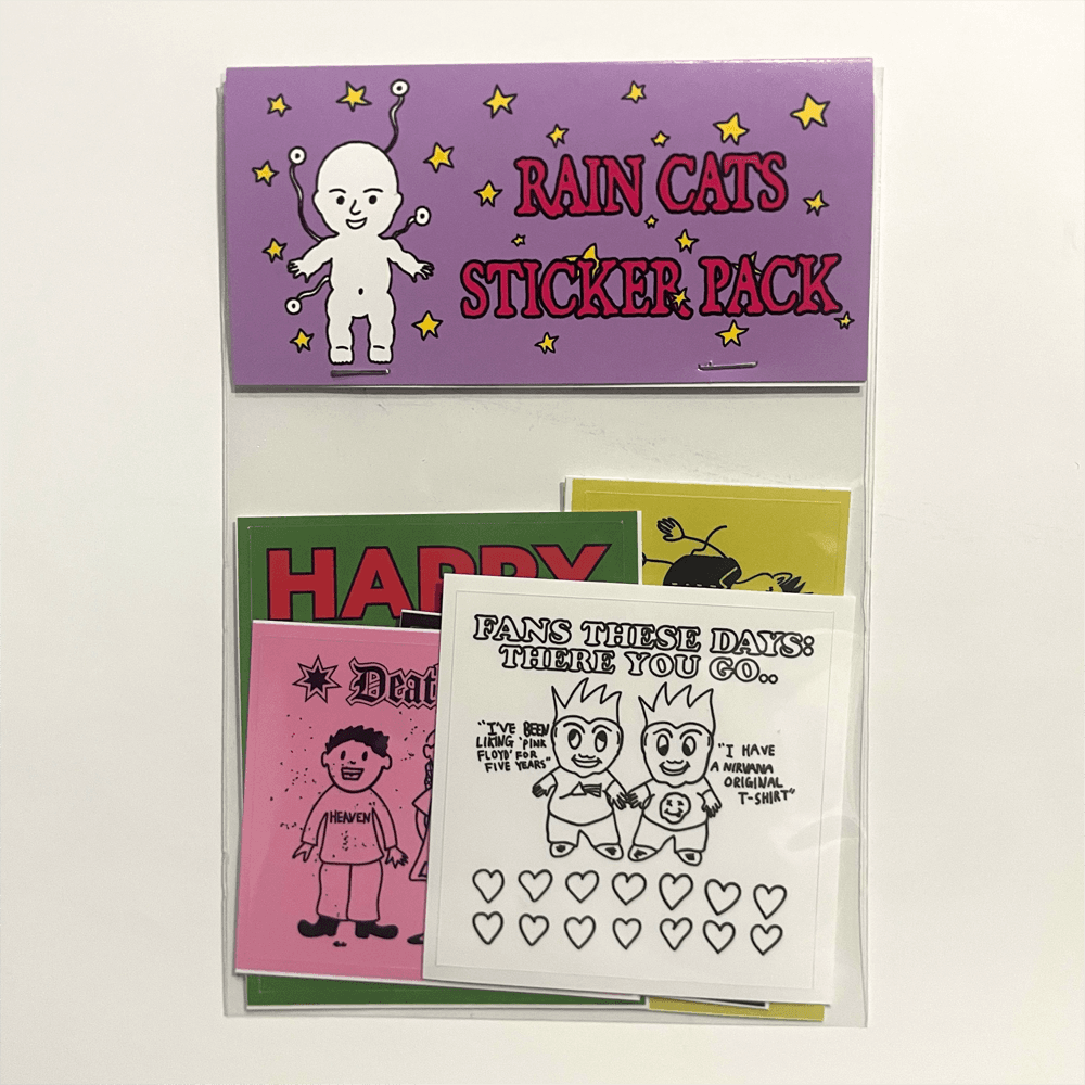 RAIN CATS Sticker Pack #1