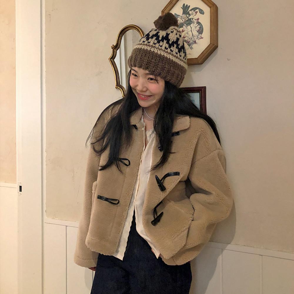 피칸 더플무스탕퍼자켓 (3color)