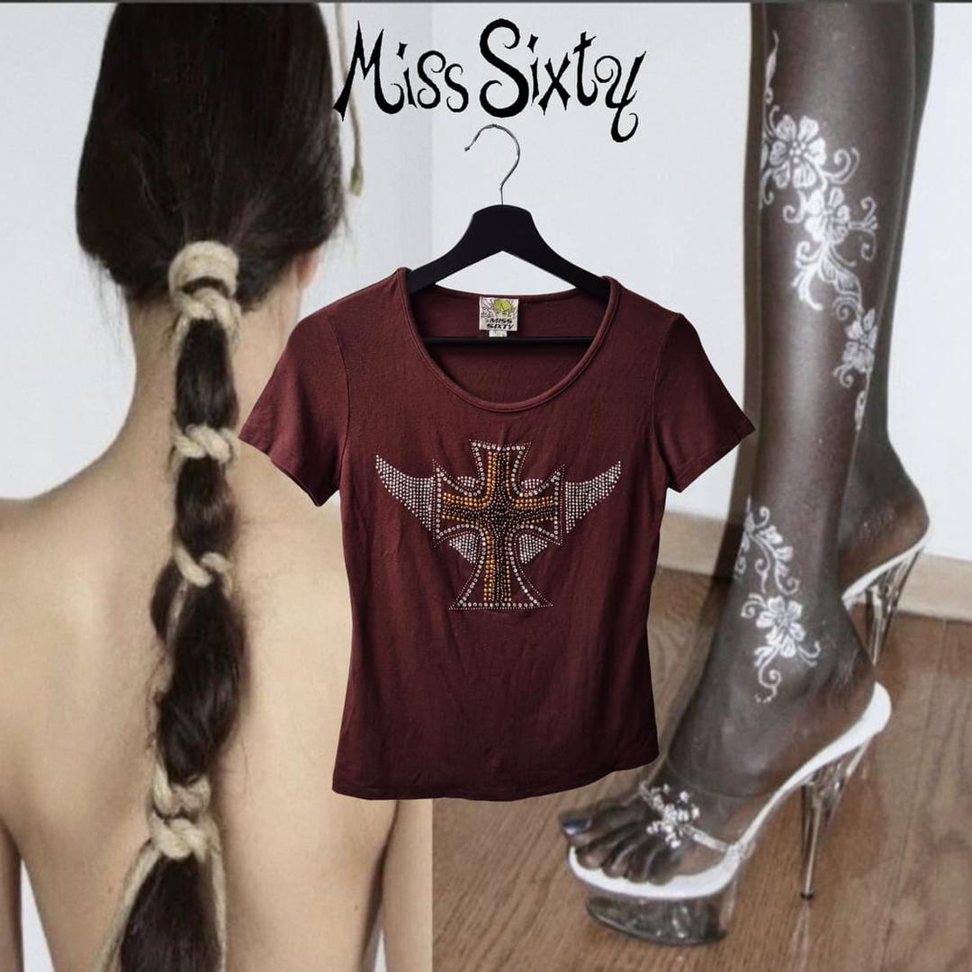 MISS SIXTY Cross Stud top | 후루츠패밀리