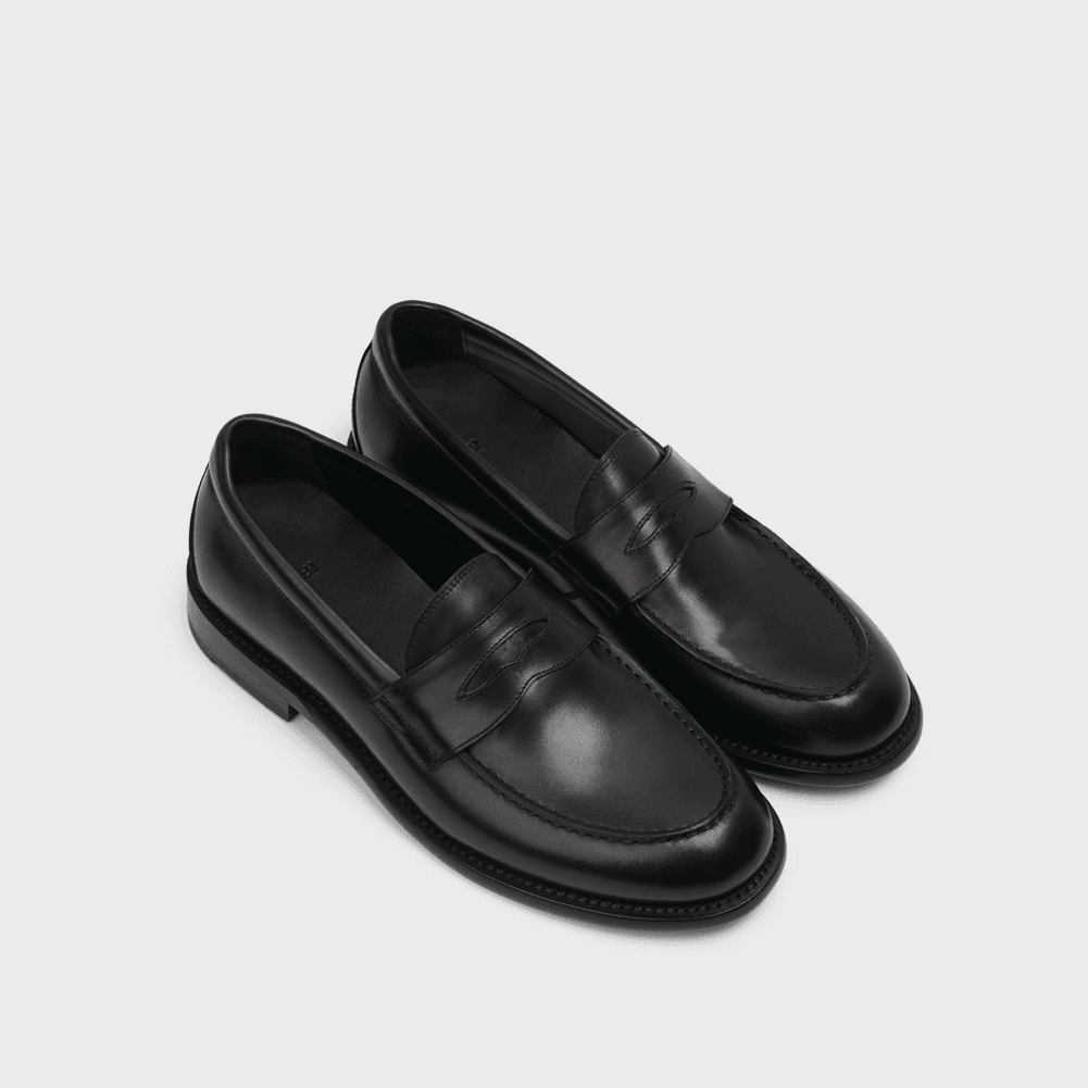 [5월 6일 예약 배송] [GOODYEAR WELTED] CLOAFER - C07 / BLACK (CTC BABYCALF)