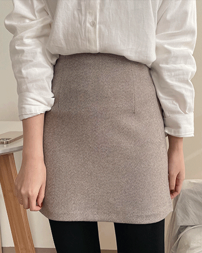 [울30] 캘리 울 미니 스커트