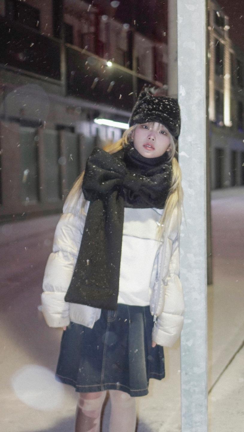 [2nd] Ribbon Muffler_Fairy black